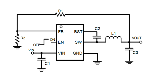 3.8V-28V输入，3A，低EMI，超低功耗同步降压DCDC转换器