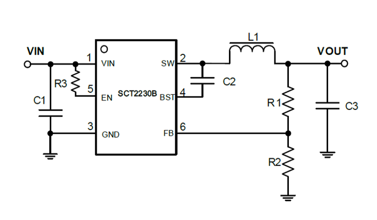 17V Vin，3A同步DCDC降压转换器